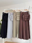 Crop Plazzo Pantolon Takım 10155-08 resmi